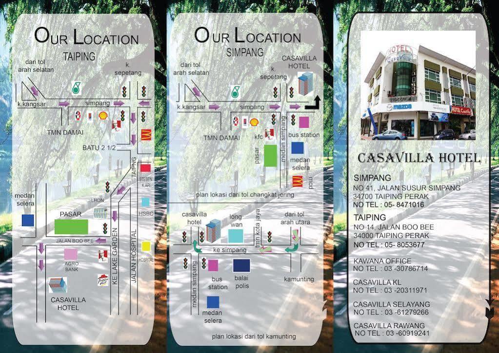 Casavilla Travellers alojamiento Taiping Exterior foto